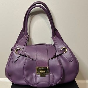 Jimmy Choo purple bag